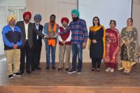 Honouring of Tanvir Sir